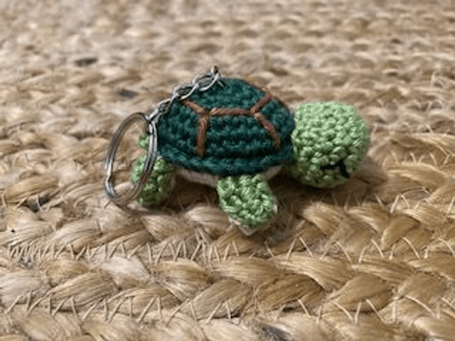 Porte-clé tortue 